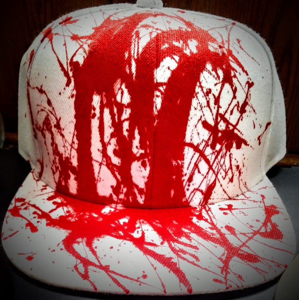 Splattered Snapback